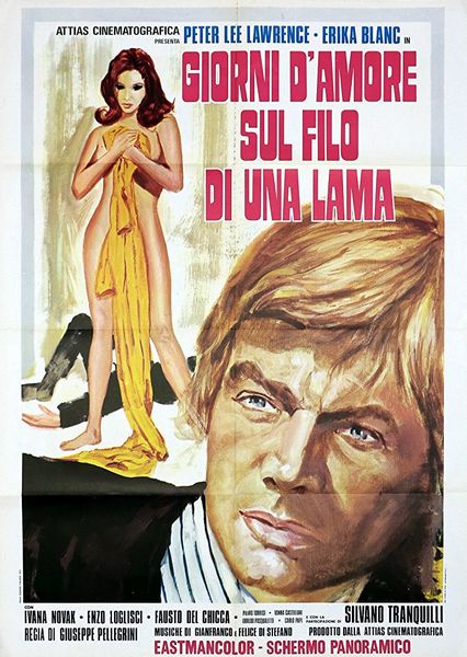 Love and Death on the Edge of a Razor (1973) Giuseppe Pellegrini, Peter Lee Lawrence, Erika Blanc, Ivana Novak, Crime, Romance, Thriller