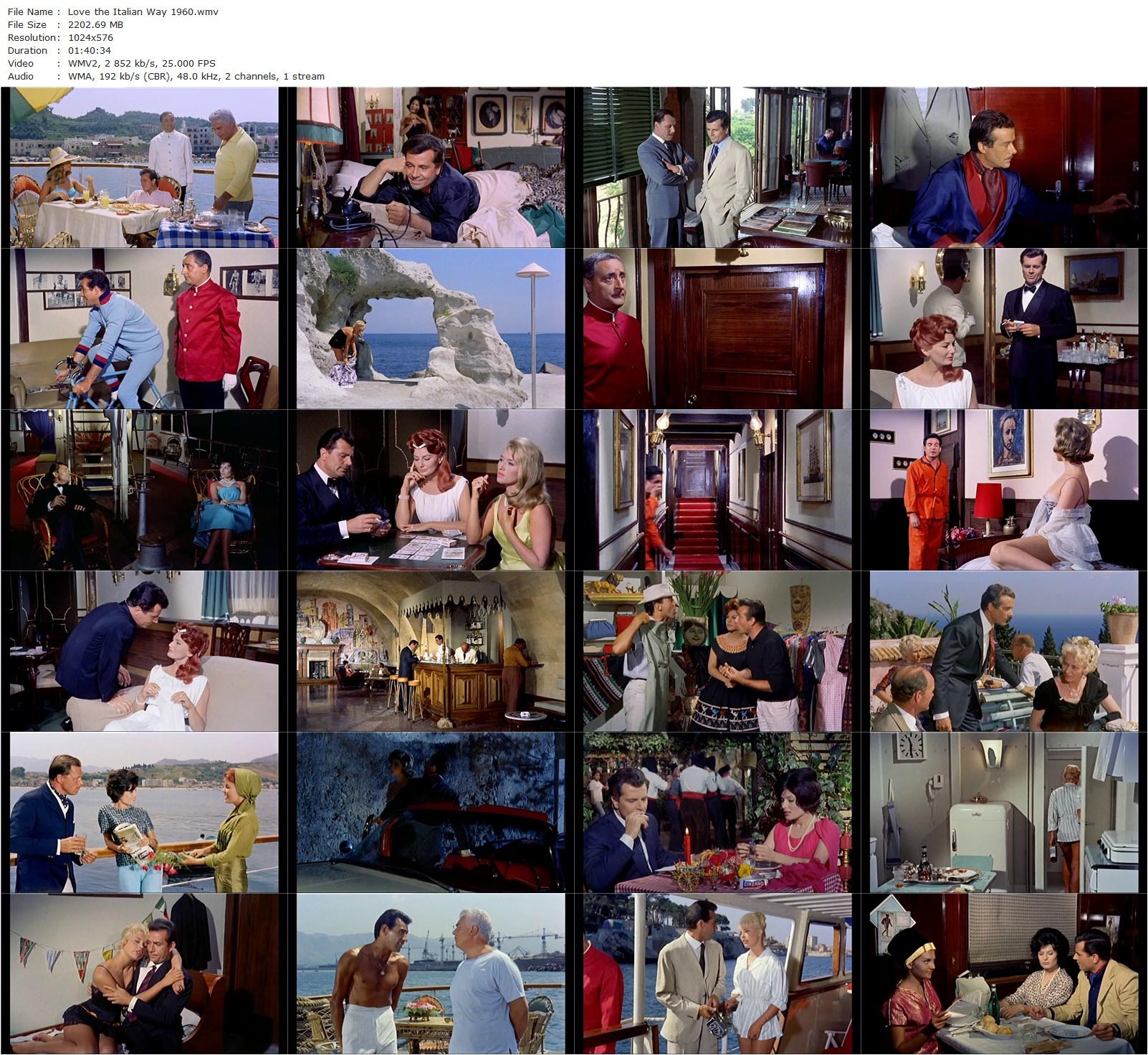 Love, the Italian Way / Femmine di lusso (1960) Giorgio Bianchi, Belinda Lee, Walter Chiari, Ugo Tognazzi-poster