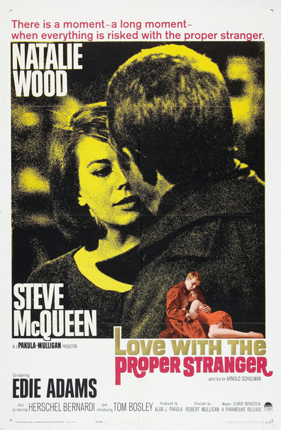 Love with the Proper Stranger (1963) Robert Mulligan, Natalie Wood, Steve McQueen, Edie Adams, Comedy, Drama, Romance