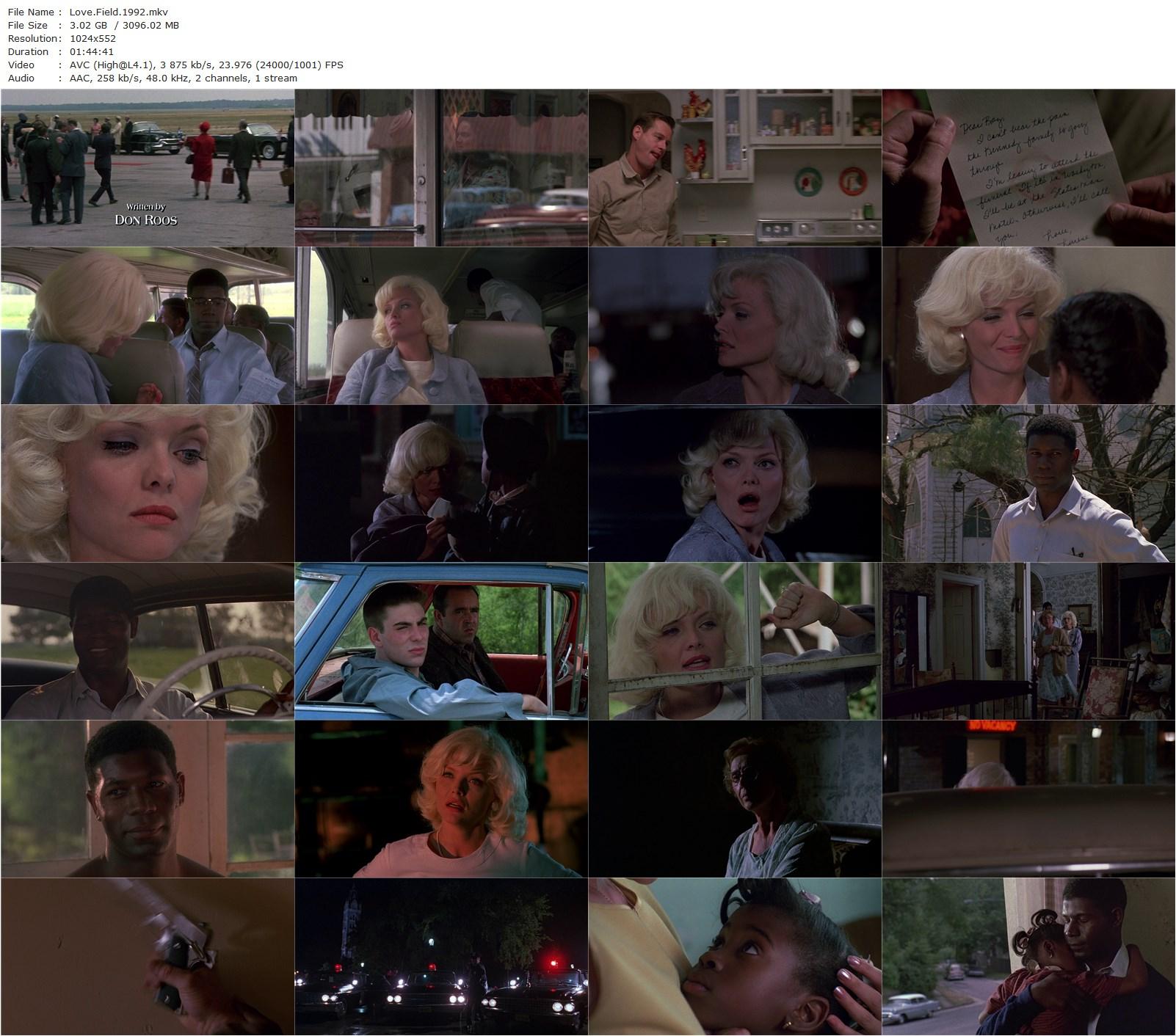 Love Field (1992) Jonathan Kaplan-poster