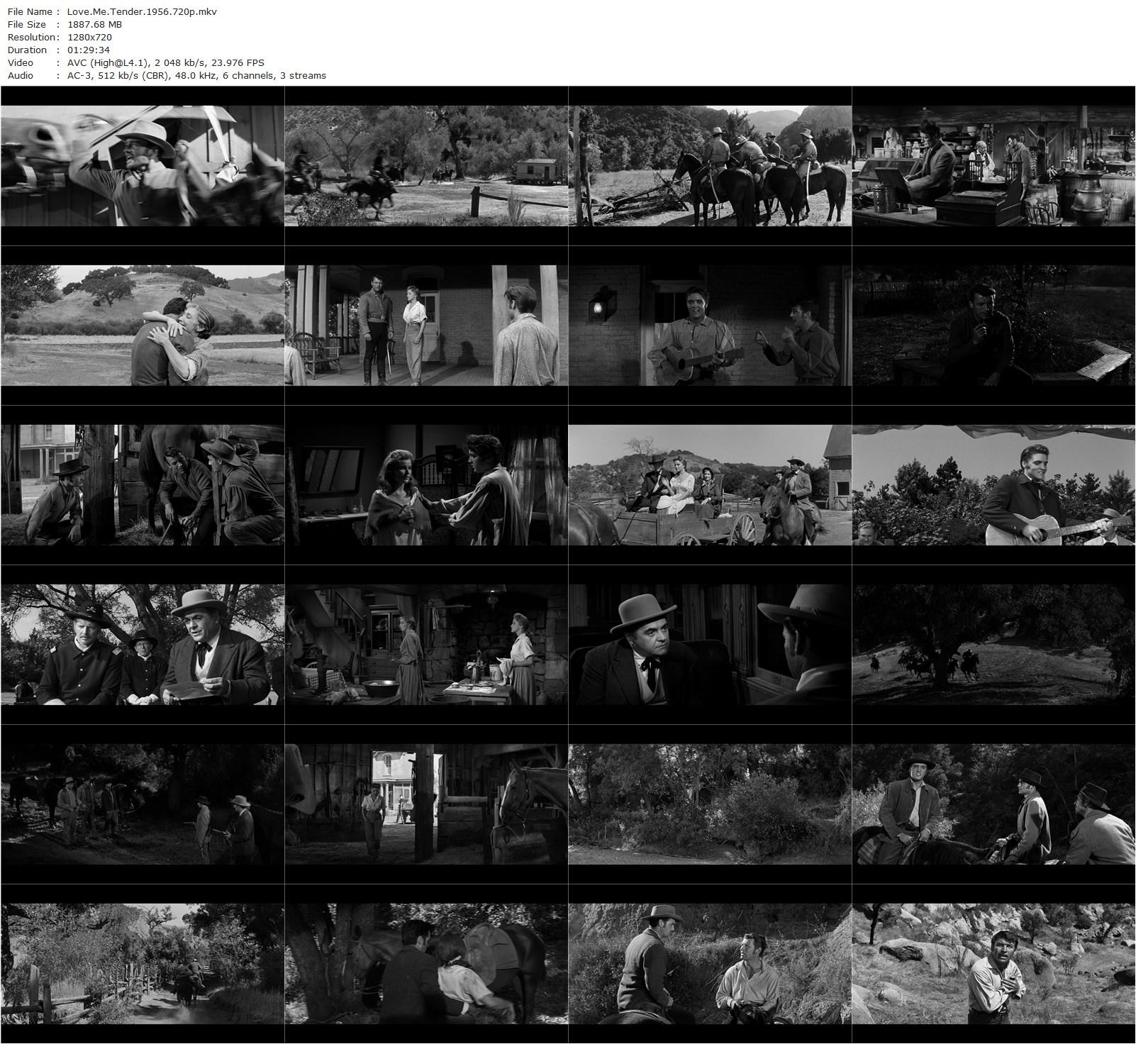 Love Me Tender (1956) Robert D. Webb, Richard Egan, Debra Paget, Elvis Presley-poster