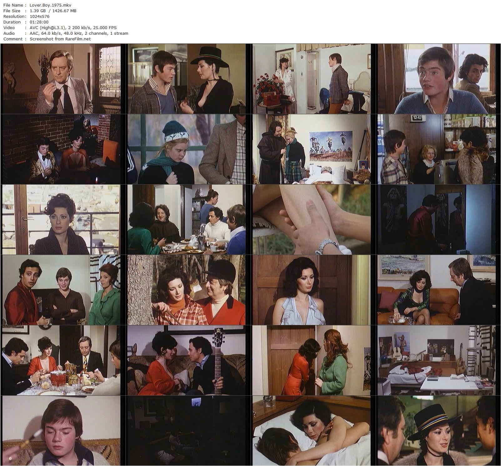 Lover Boy / Grazie… nonna (1975) Marino Girolami, Edwige Fenech, Valerio Fioravanti, Enrico Simonetti-poster