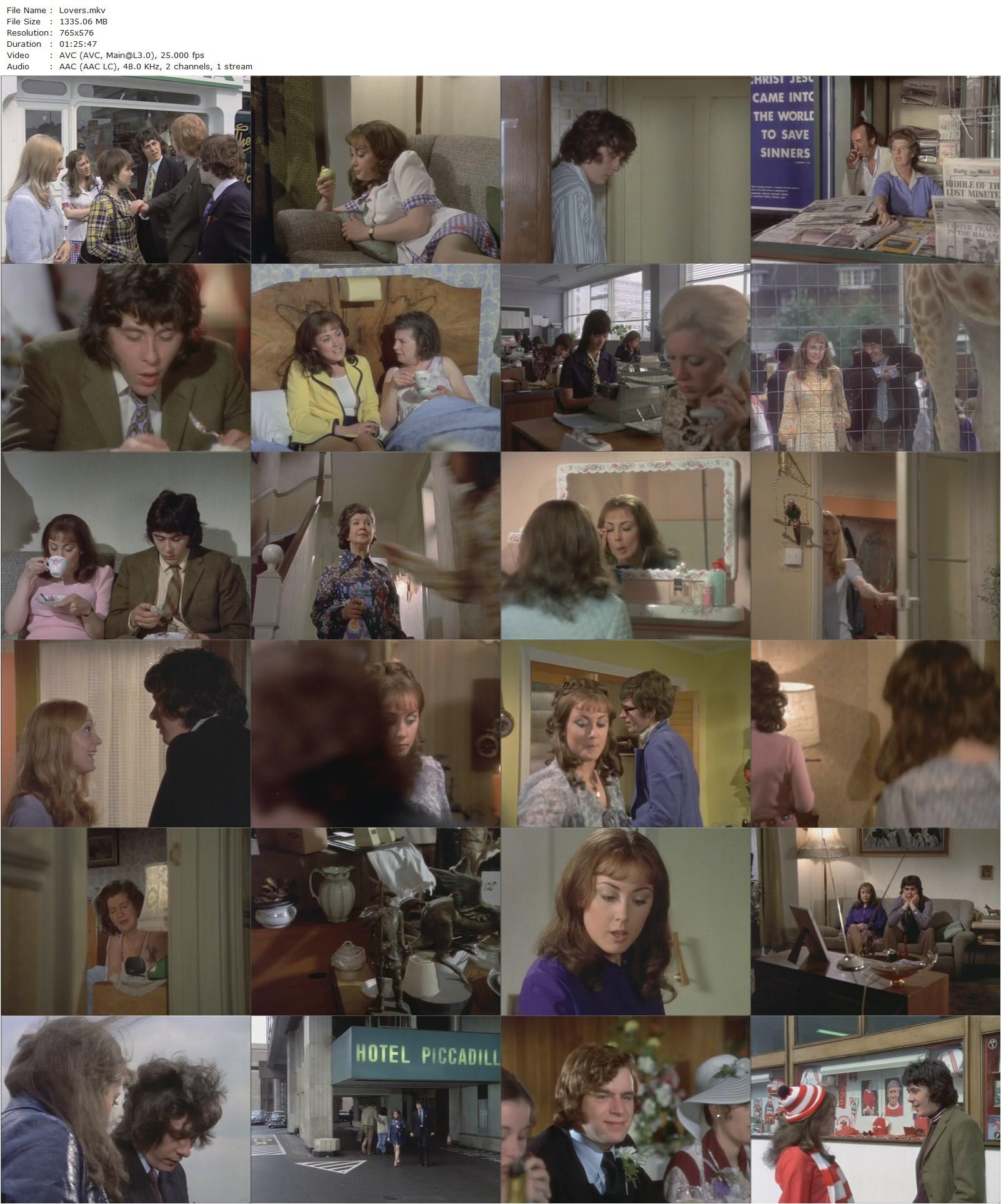 The Lovers! (1973) Herbert Wise, Richard Beckinsale, Paula Wilcox, Susan Littler-poster