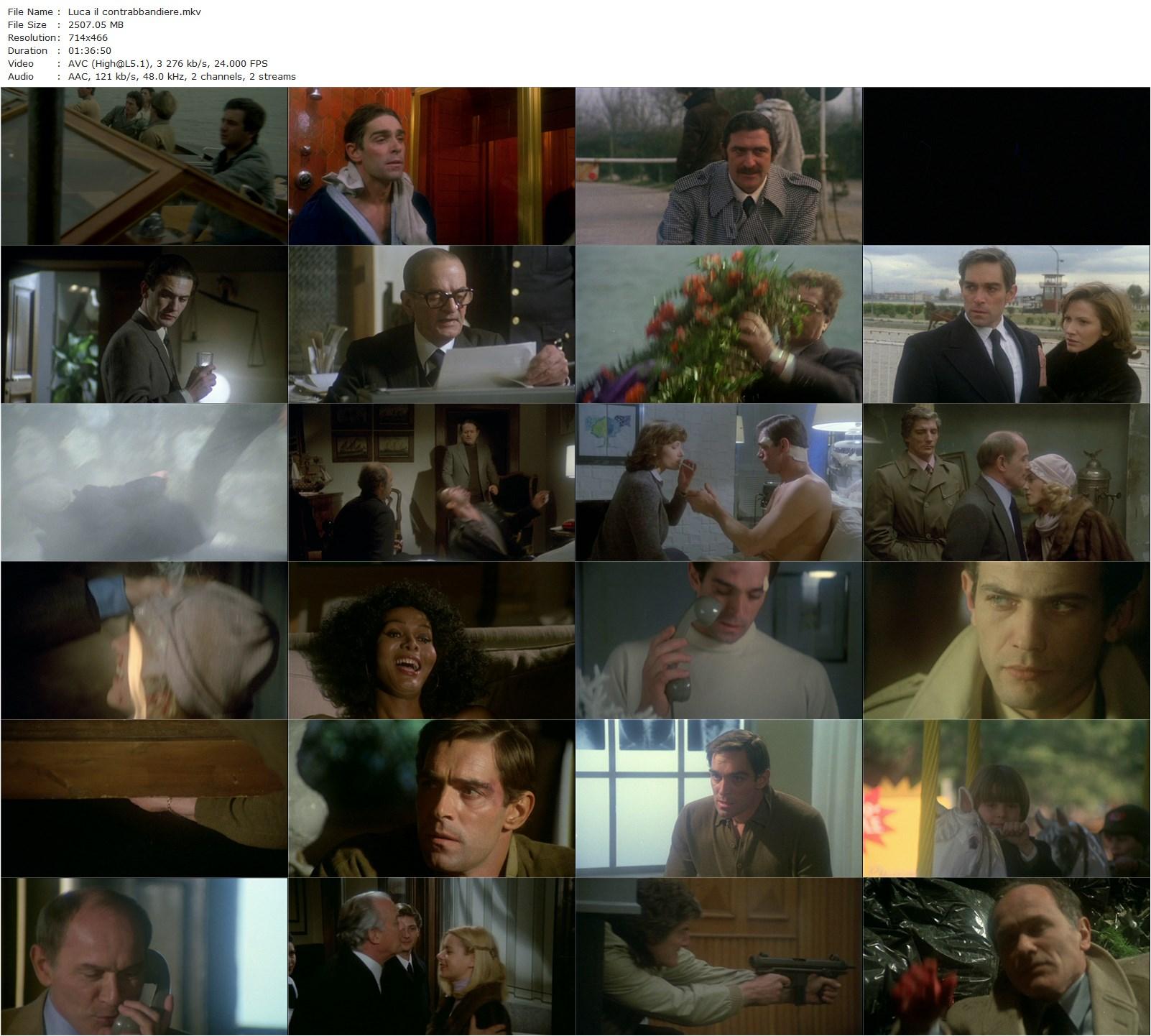 Contraband AKA Luca il contrabbandiere (1980) Lucio Fulci, Fabio Testi, Ivana Monti, Marcel Bozzuffi-poster