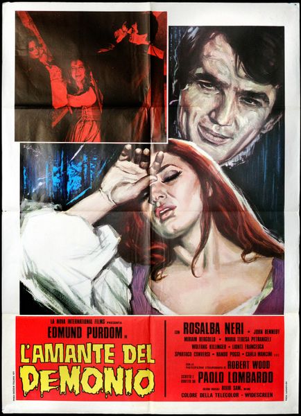 L’amante del demonio / Lucifera: Demonlover (1972) Paolo Lombardo, Edmund Purdom, Rosalba Neri, Robert Woods, Drama, Horror