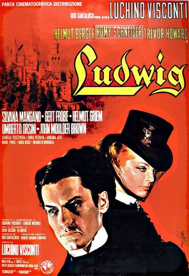 Ludwig (1972) Luchino Visconti, Helmut Berger, Romy Schneider, Trevor Howard