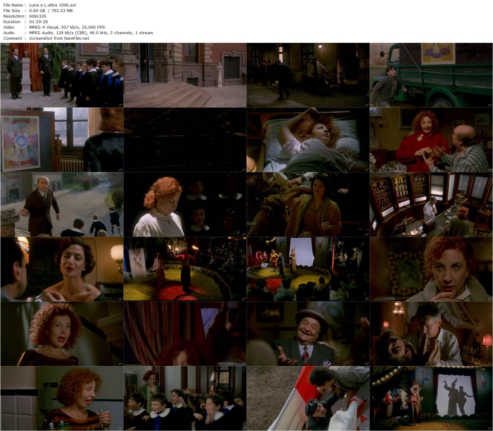 Luna e l’altra (1996) Maurizio Nichetti, Iaia Forte-poster