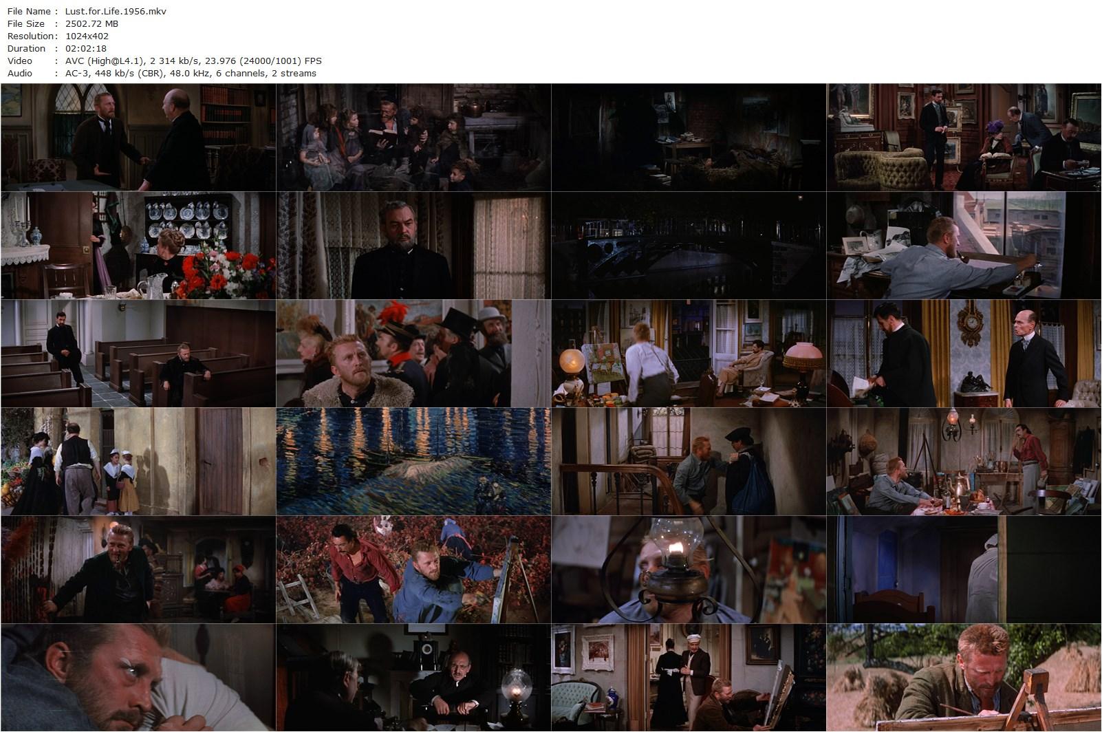 Lust for Life (1956) Vincente Minnelli, George Cukor, Kirk Douglas, Anthony Quinn, James Donald-poster