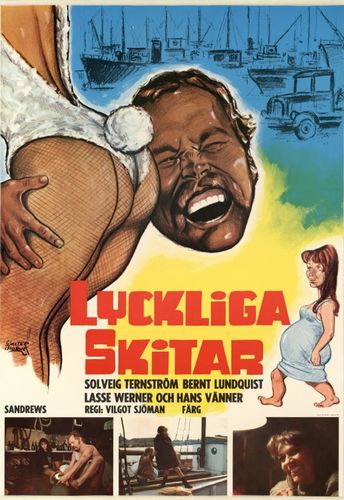 Blushing Charlie AKA Lyckliga skitar (1970) Vilgot Sjöman, Bernt Lundquist, Solveig Ternström, Tomas Bolme