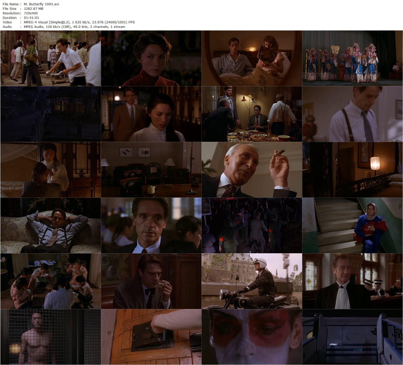 M. Butterfly (1993) David Cronenberg, Jeremy Irons, John Lone, Barbara Sukowa-poster