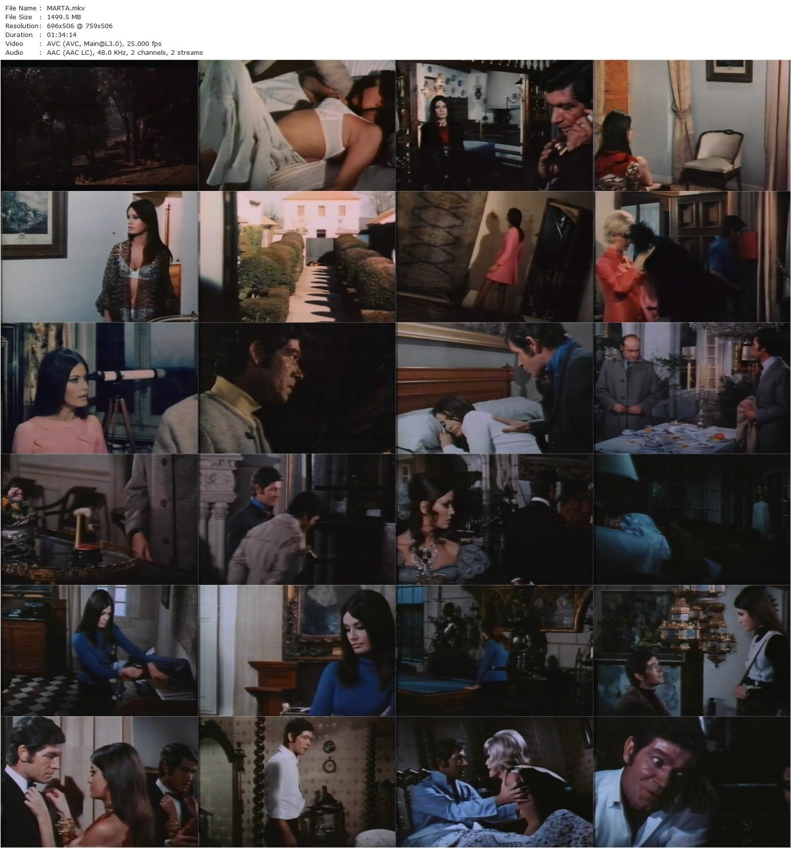 Marta (1971) José Antonio Nieves Conde, Marisa Mell, Stephen Boyd, Jesús Puente-poster