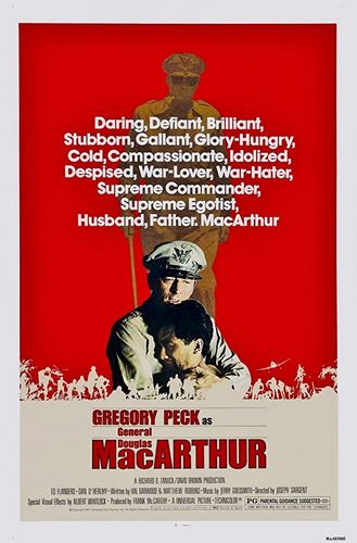 MacArthur (1977) Joseph Sargent, Gregory Peck, Dan O’Herlihy, Ed Flanders
