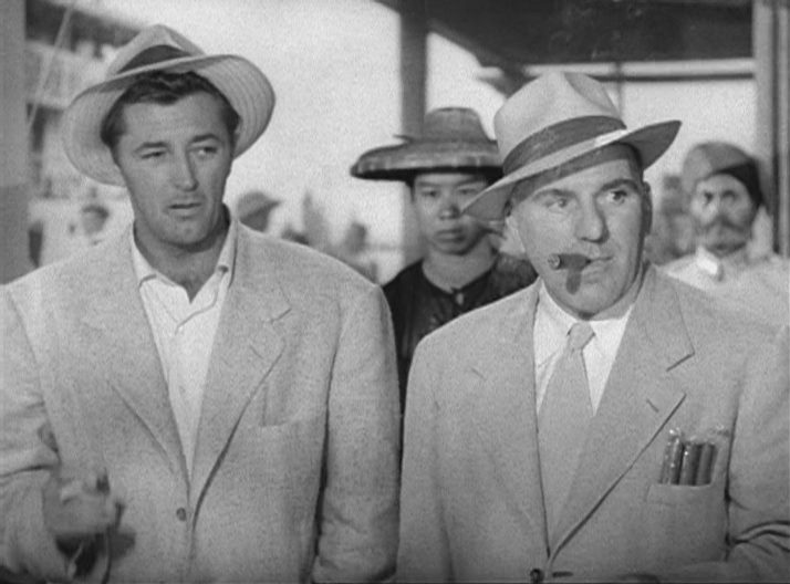 Macao (1952) Josef von Sternberg, Nicholas Ray, Robert Mitchum, Jane Russell, William Bendix-poster