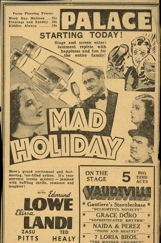 Mad Holiday (1936) George B. Seitz, Edmund Lowe
