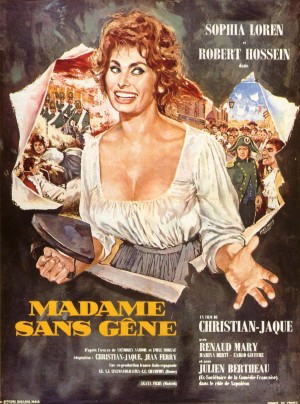 Madame Sans Gêne / Madame (1961) Christian-Jaque, Sophia Loren, Robert Hossein, Renaud Mary, Comedy, Drama, Romance, War
