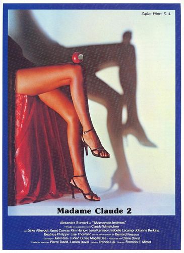 Intimate Moments AKA Madame Claude 2 (1981) François Mimet, Alexandra Stewart, Dirke Altevogt, Yanet Cuevas