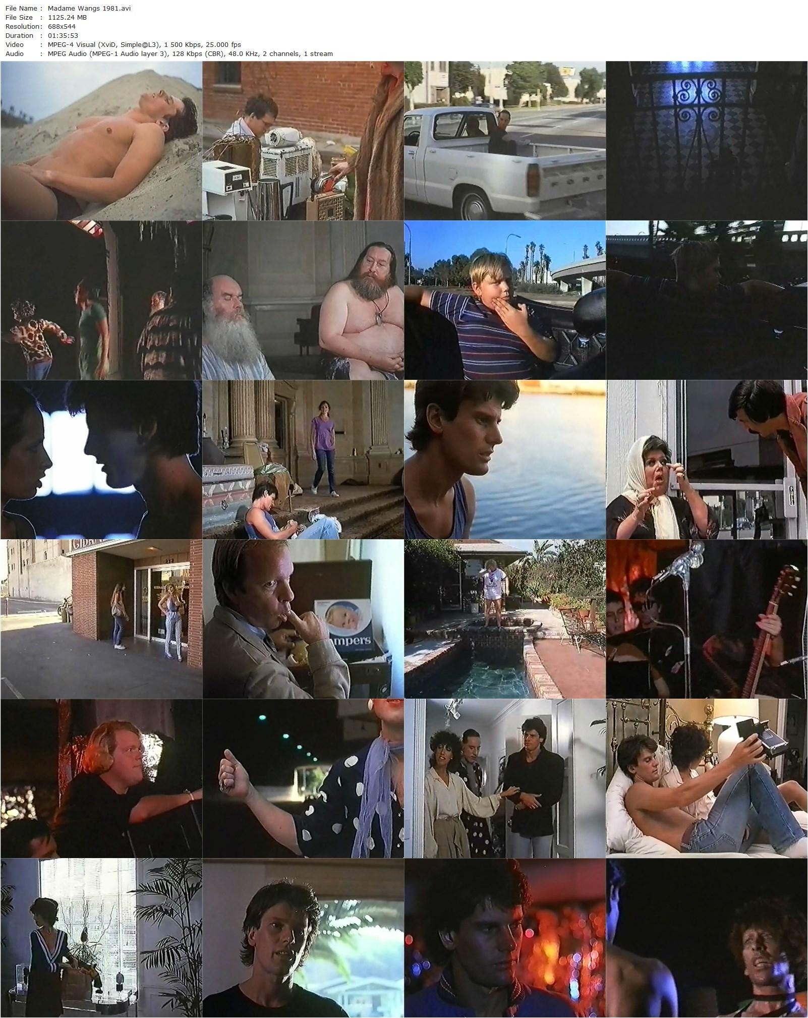 Madame Wang’s (1981) Paul Morrissey, Joan Agajanian Quinn, Paul Ambrose, Susan Blond-poster