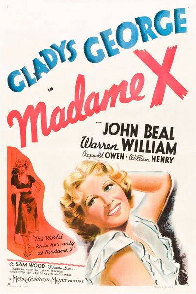 Madame X (1937) Sam Wood, Gustav Machatý, Gladys George, Warren William, John Beal
