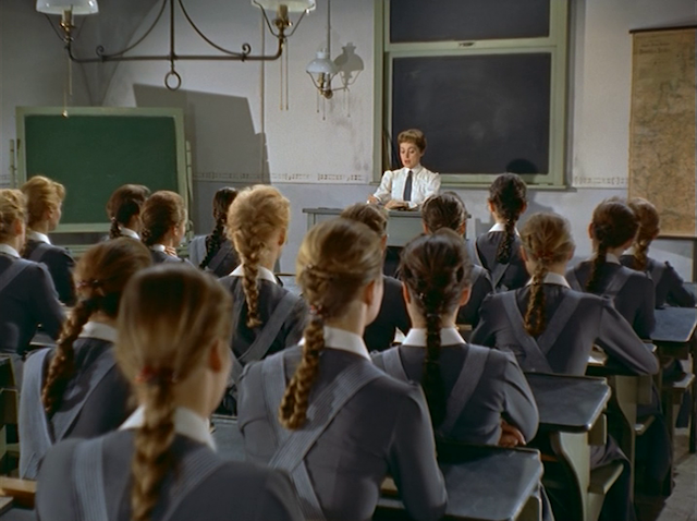 Mädchen in Uniform (1958)-poster