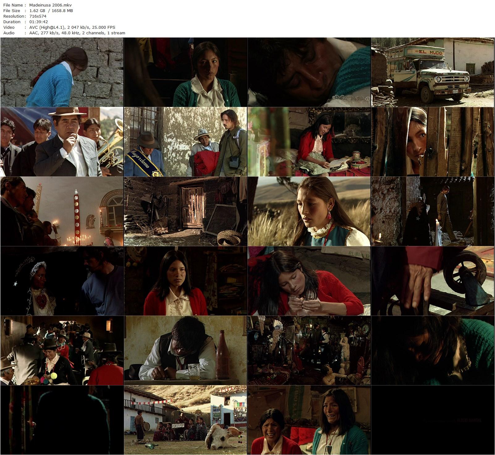 Madeinusa (2006) Claudia Llosa, Magaly Solier, Carlos J. de la Torre, Yiliana Chong-poster