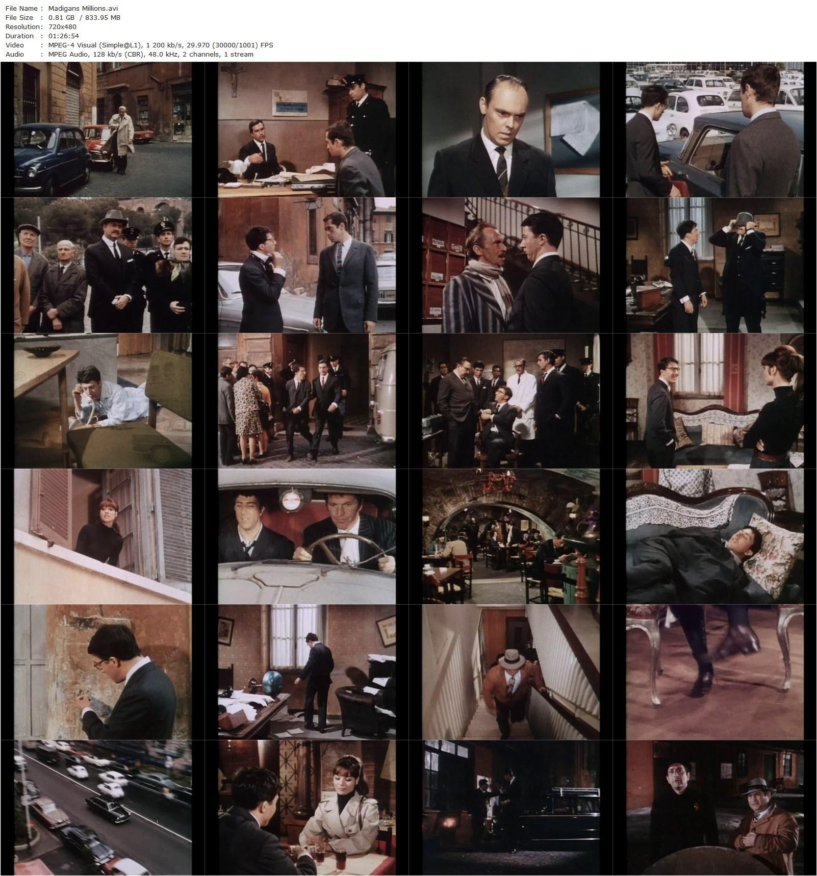 Madigan’s Millions AKA Un dollaro per 7 vigliacchi (1968) Giorgio Gentili, Elsa Martinelli, Cesar Romero, Dustin Hoffman-poster