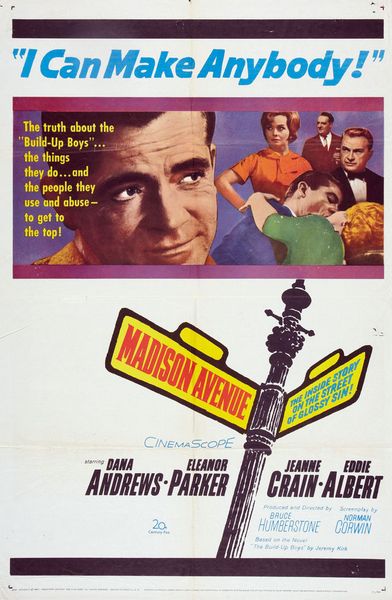 Madison Avenue (1961) H. Bruce Humberstone, Dana Andrews, Eleanor Parker, Jeanne Crain