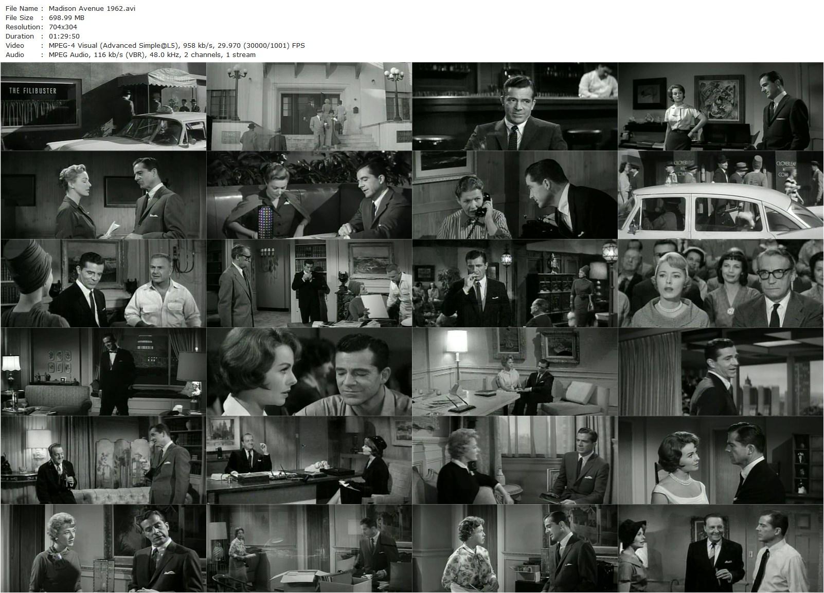 Madison Avenue (1961) H. Bruce Humberstone, Dana Andrews, Eleanor Parker, Jeanne Crain-poster