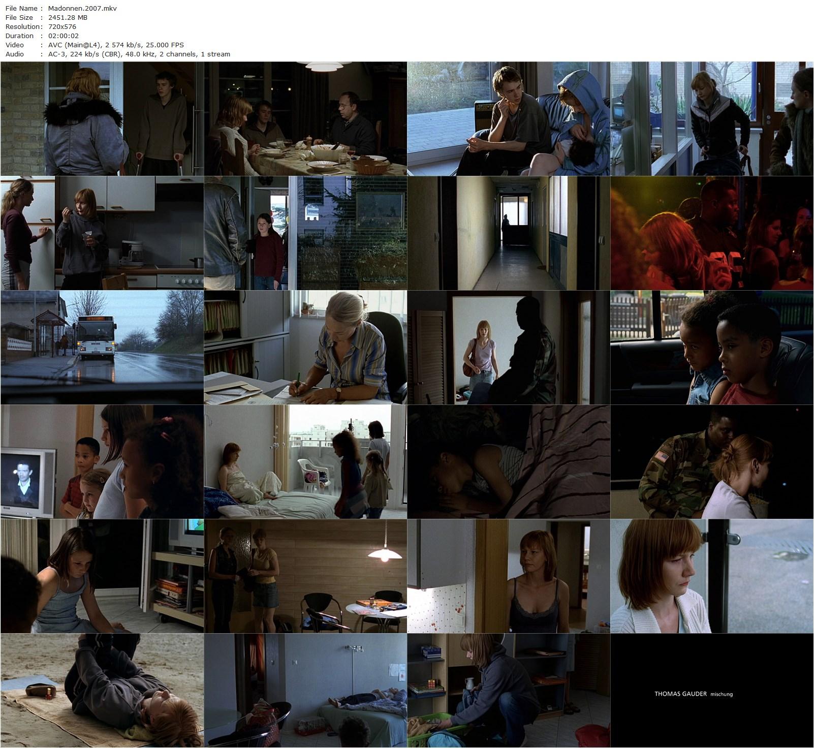 Madonnas AKA Madonnen (2007) Maria Speth, Sandra Hüller, Luisa Sappelt, Coleman Swinton-poster