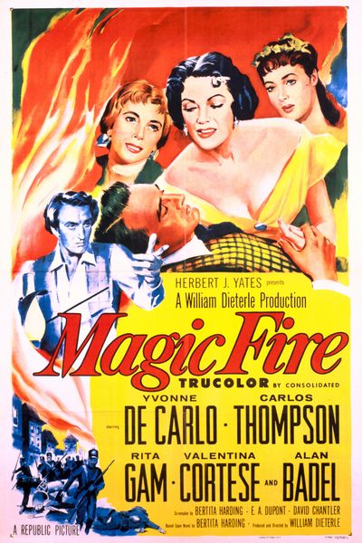 Magic Fire (1955) William Dieterle, Yvonne De Carlo, Carlos Thompson, Rita Gam