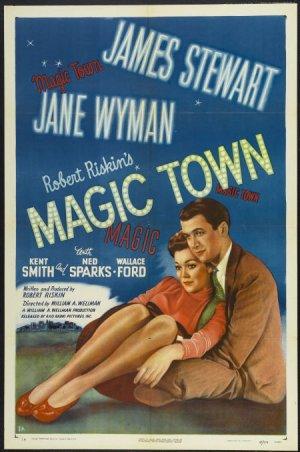 Magic Town (1947) William A. Wellman, James Stewart, Jane Wyman, Kent Smith