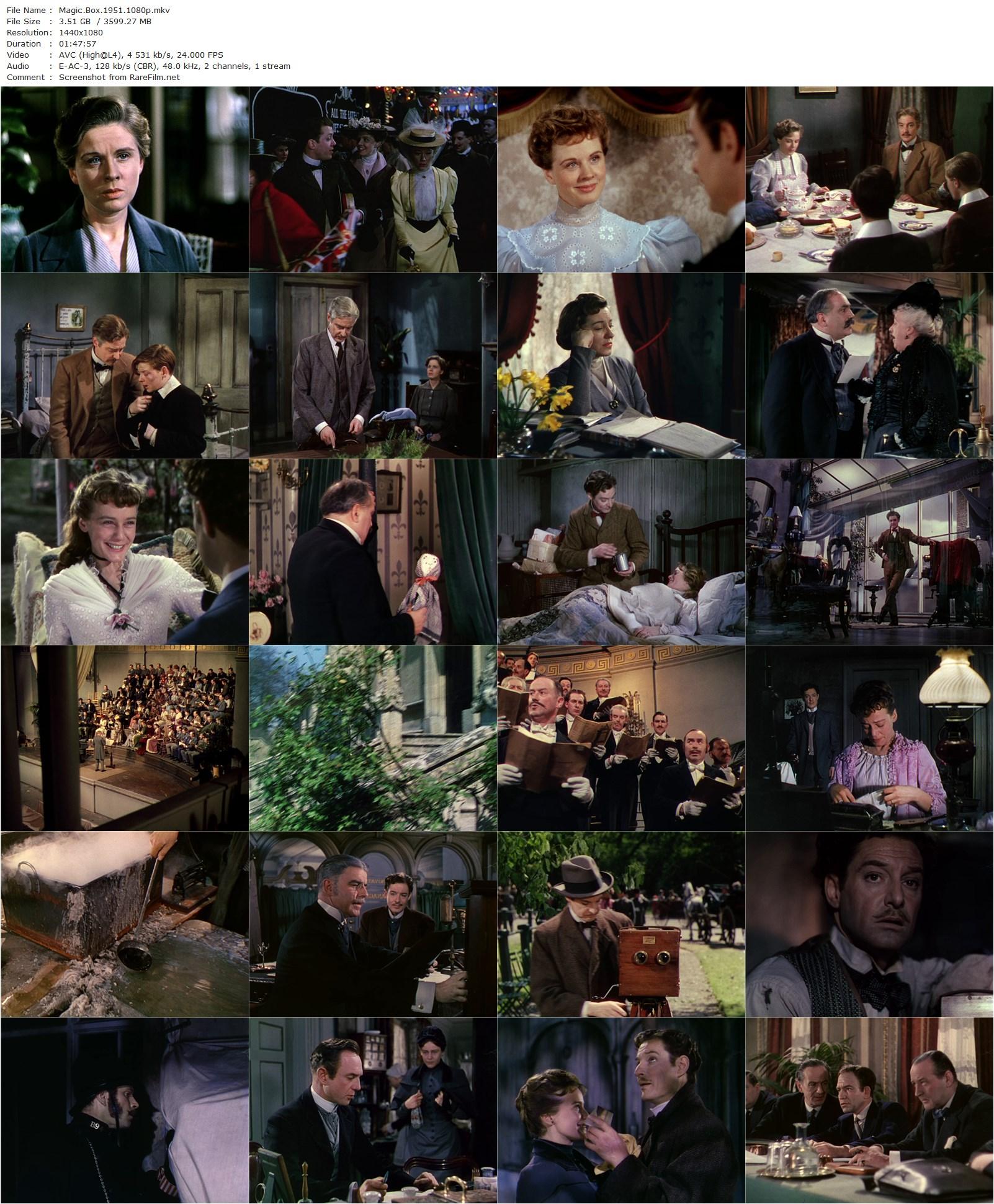 The Magic Box (1951) John Boulting, Robert Donat-poster