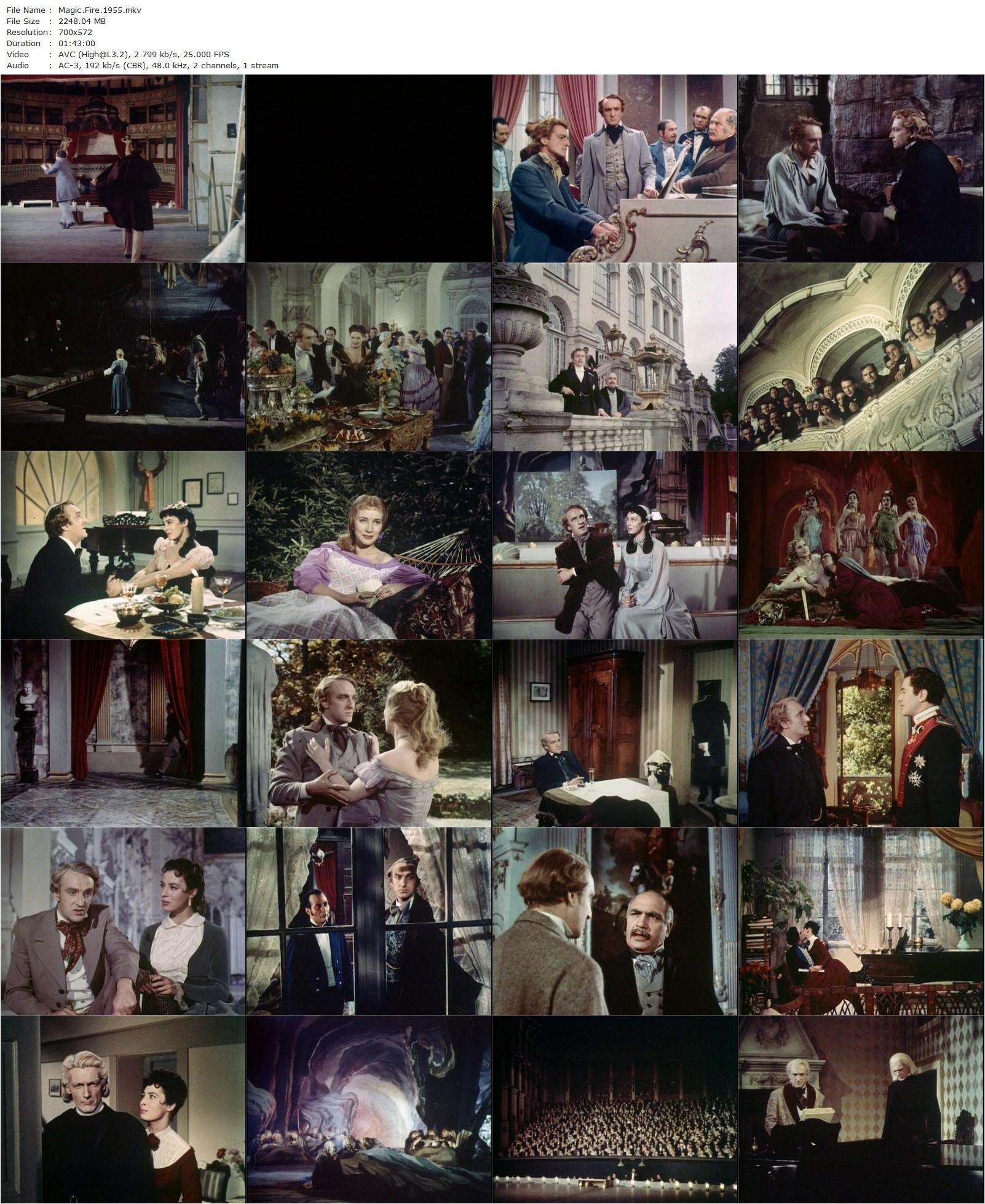 Magic Fire (1955) William Dieterle, Yvonne De Carlo, Carlos Thompson, Rita Gam-poster