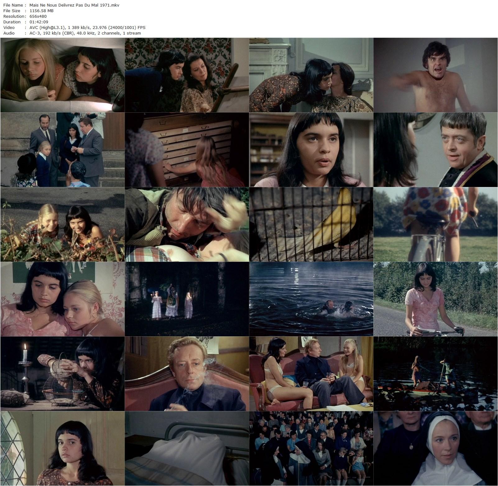 Don’t Deliver Us from Evil AKA Mais ne nous délivrez pas du mal (1971) Joël Séria, Jeanne Goupil, Catherine Wagener, Bernard Dhéran-poster