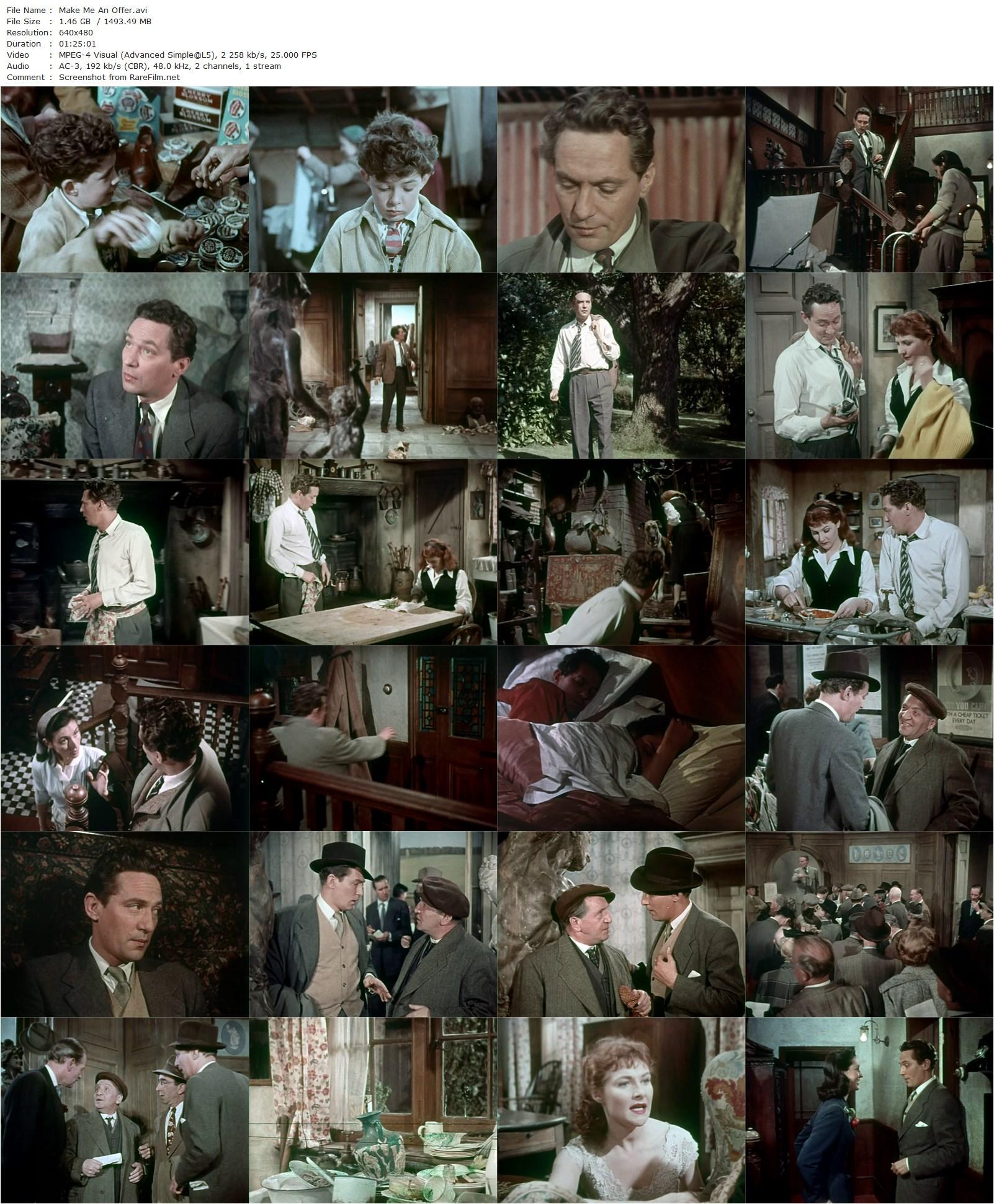 Make Me an Offer (1955) Cyril Frankel-poster