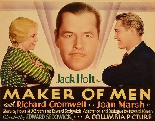 Maker of Men (1931) Edward Sedgwick