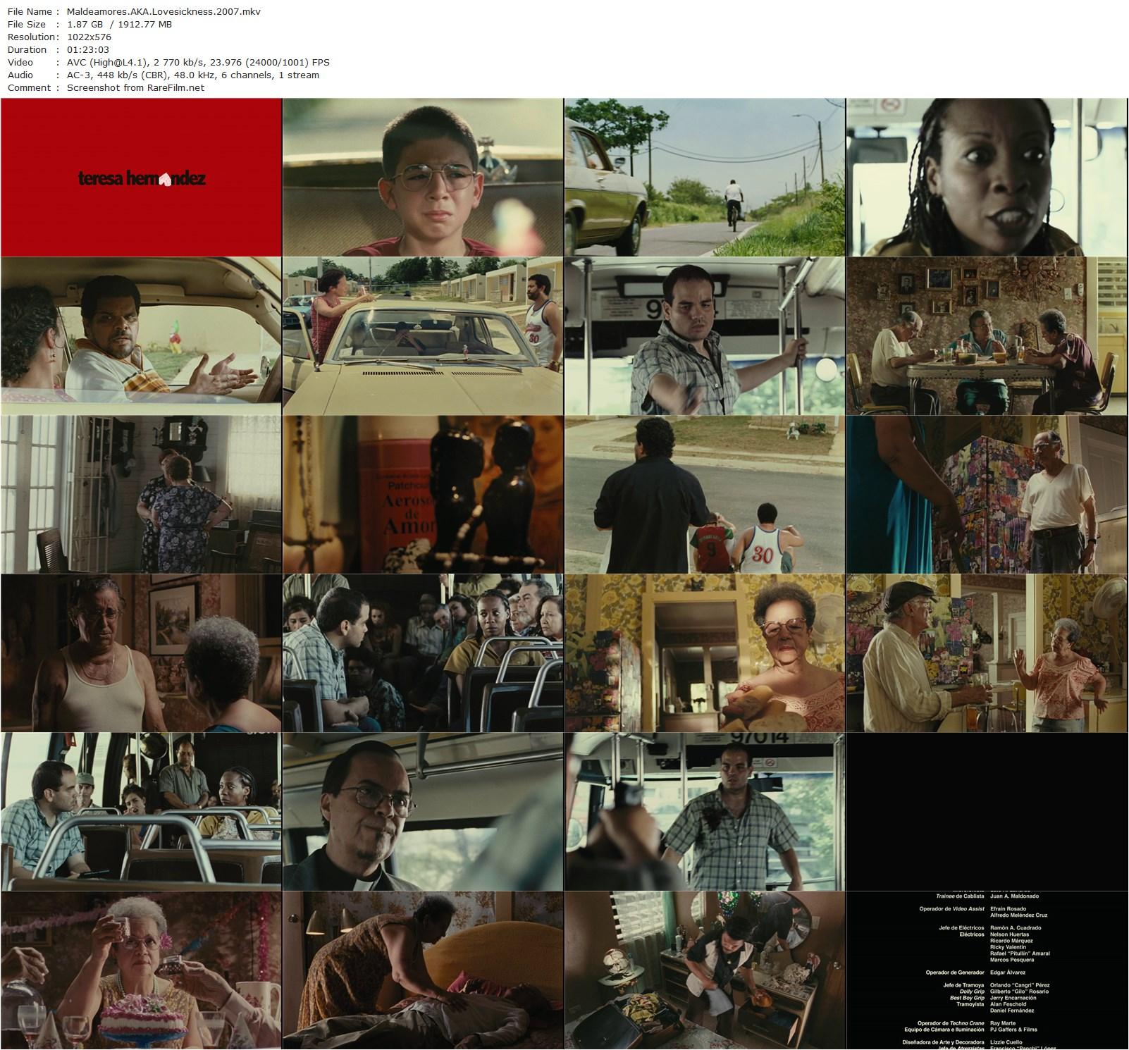 Lovesickness / Maldeamores (2007) Carlitos Ruiz Ruiz, Mariem Pérez Riera, Luis Guzmán, Teresa Hernández, Fernando Tarrazo-poster