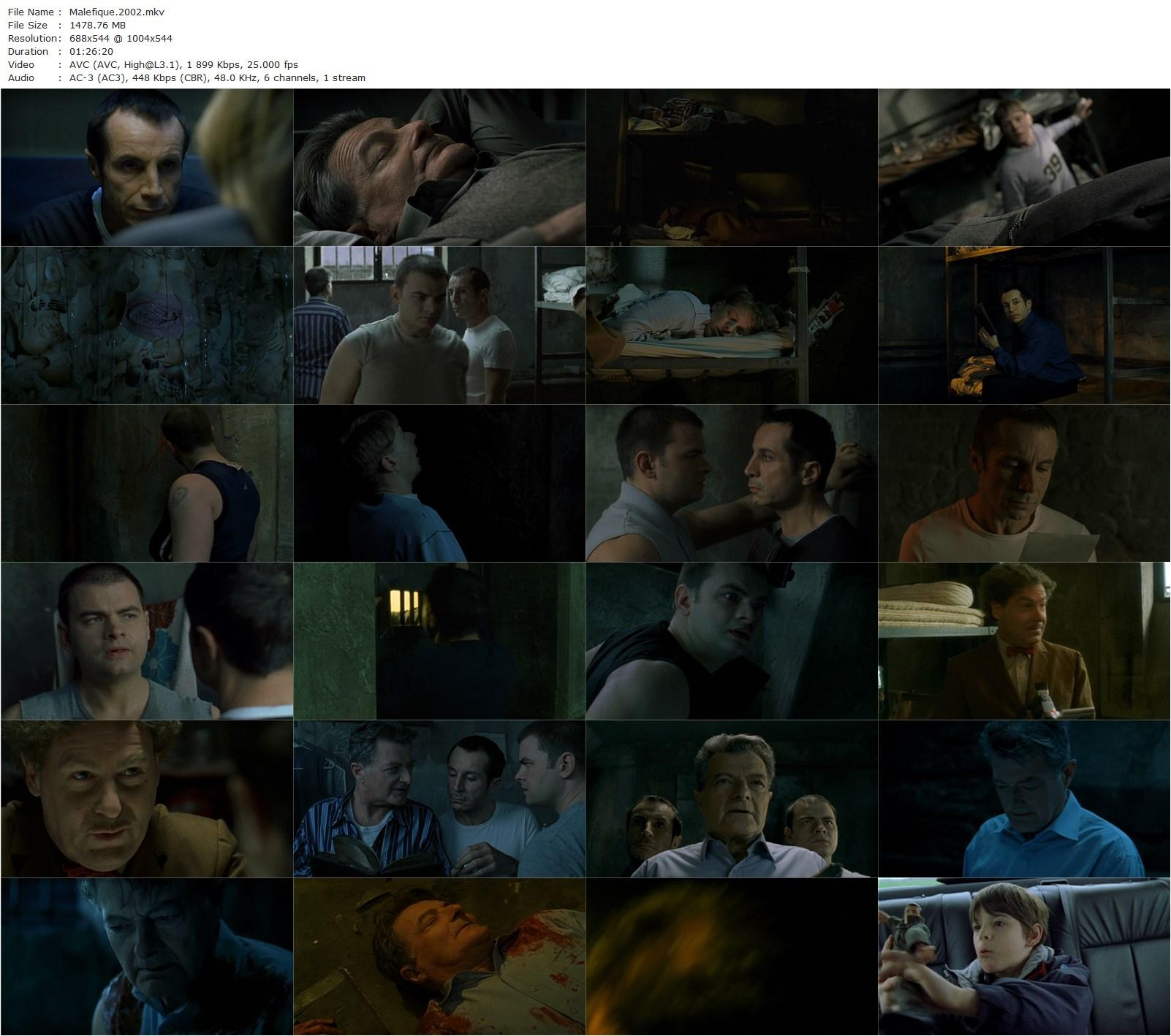 Maléfique (2002) Eric Valette, Gérald Laroche, Philippe Laudenbach, Clovis Cornillac-poster