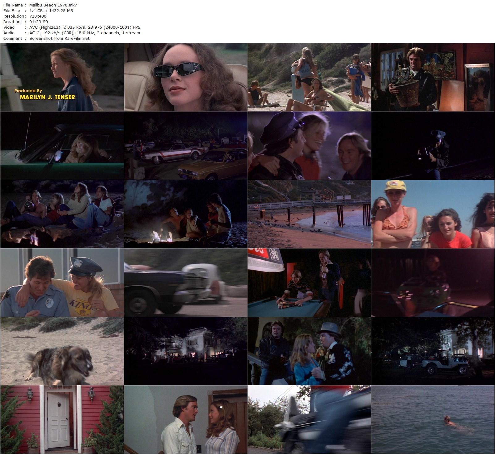 Malibu Beach (1978) Robert J. Rosenthal-poster