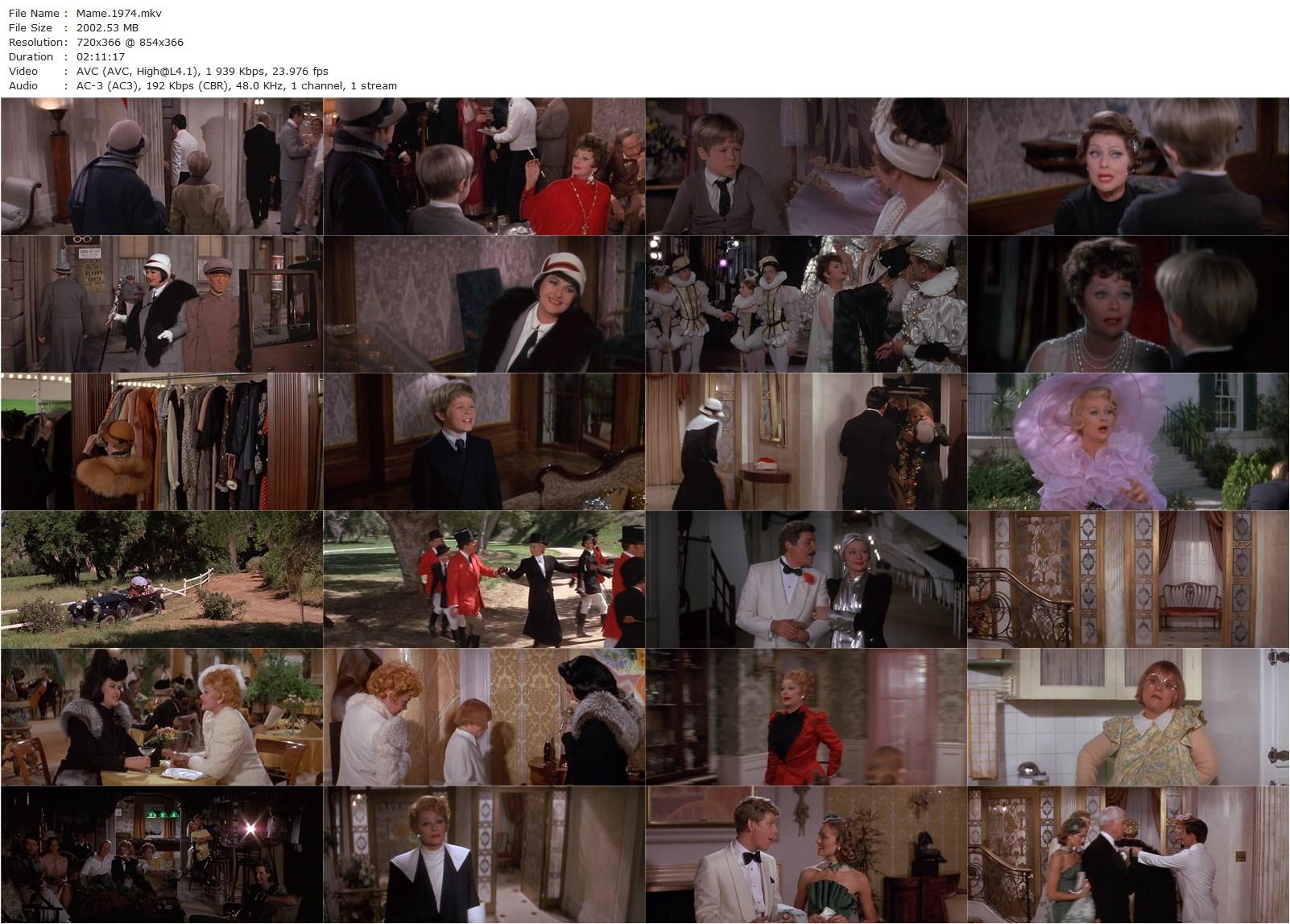 Mame (1974) Gene Saks, Lucille Ball, Robert Preston, Bea Arthur-poster