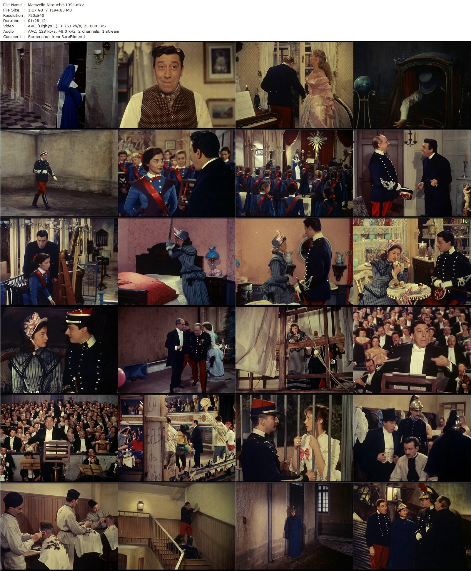 Miss Nitouche / Mam’zelle Nitouche (1954) Yves Allégret, Fernandel, Pier Angeli, Jean Debucourt-poster