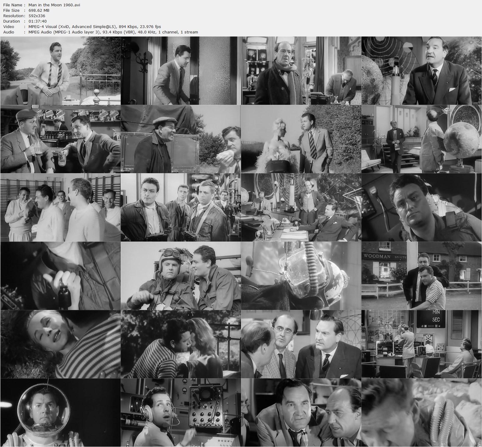 Man in the Moon (1960) Basil Dearden, Kenneth More, Shirley Anne Field, Norman Bird, Comedy, Romance-poster