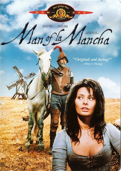 Man of La Mancha (1972) Arthur Hiller, Peter O’Toole, Sophia Loren, James Coco, Drama, Fantasy, Musical