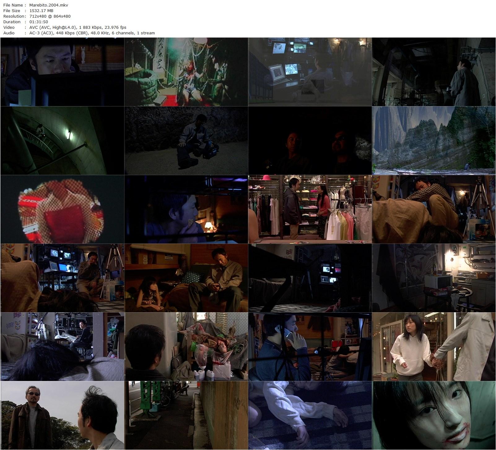 Marebito (2004) Takashi Shimizu, Shin’ya Tsukamoto, Tomomi Miyashita, Kazuhiro Nakahara-poster