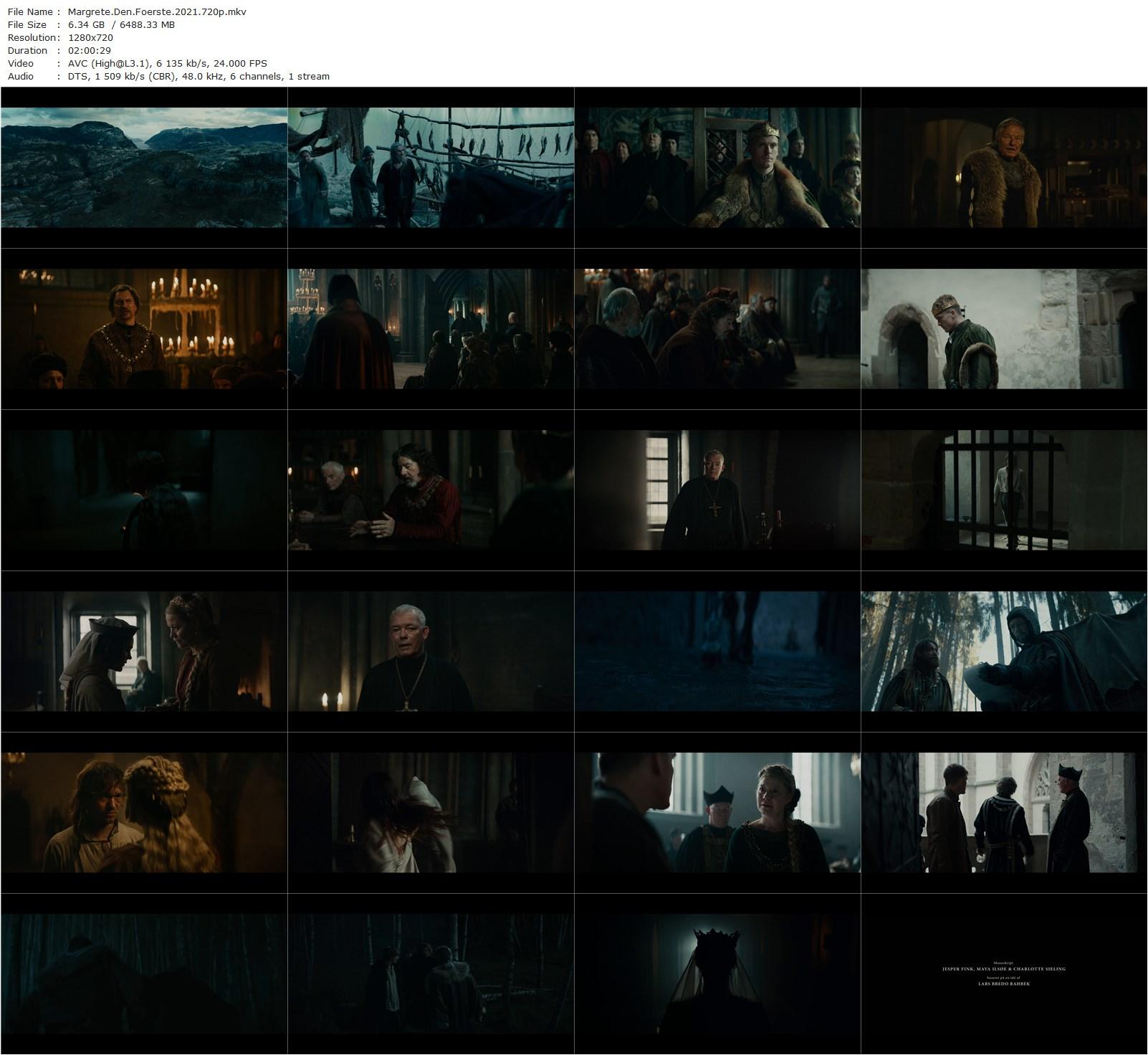 Margrete: Queen of the North AKA Margrete den første (2021) Charlotte Sieling, Trine Dyrholm, Søren Malling, Morten Hee Andersen-poster