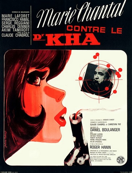 Blue Panther / Marie Chantal contre Dr. Kha (1965) Claude Chabrol, Marie Laforêt, Francisco Rabal, Serge Reggiani