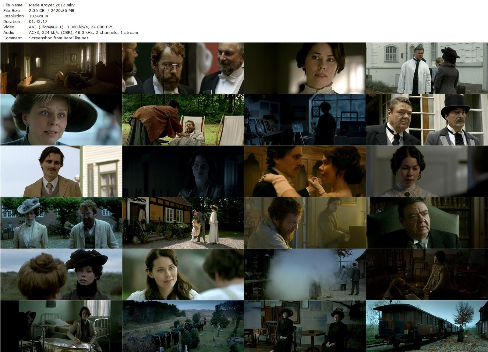 Marie Krøyer (2012) Bille August, Birgitte Hjort Sørensen, Søren Sætter-Lassen, Sverrir Gudnason-poster