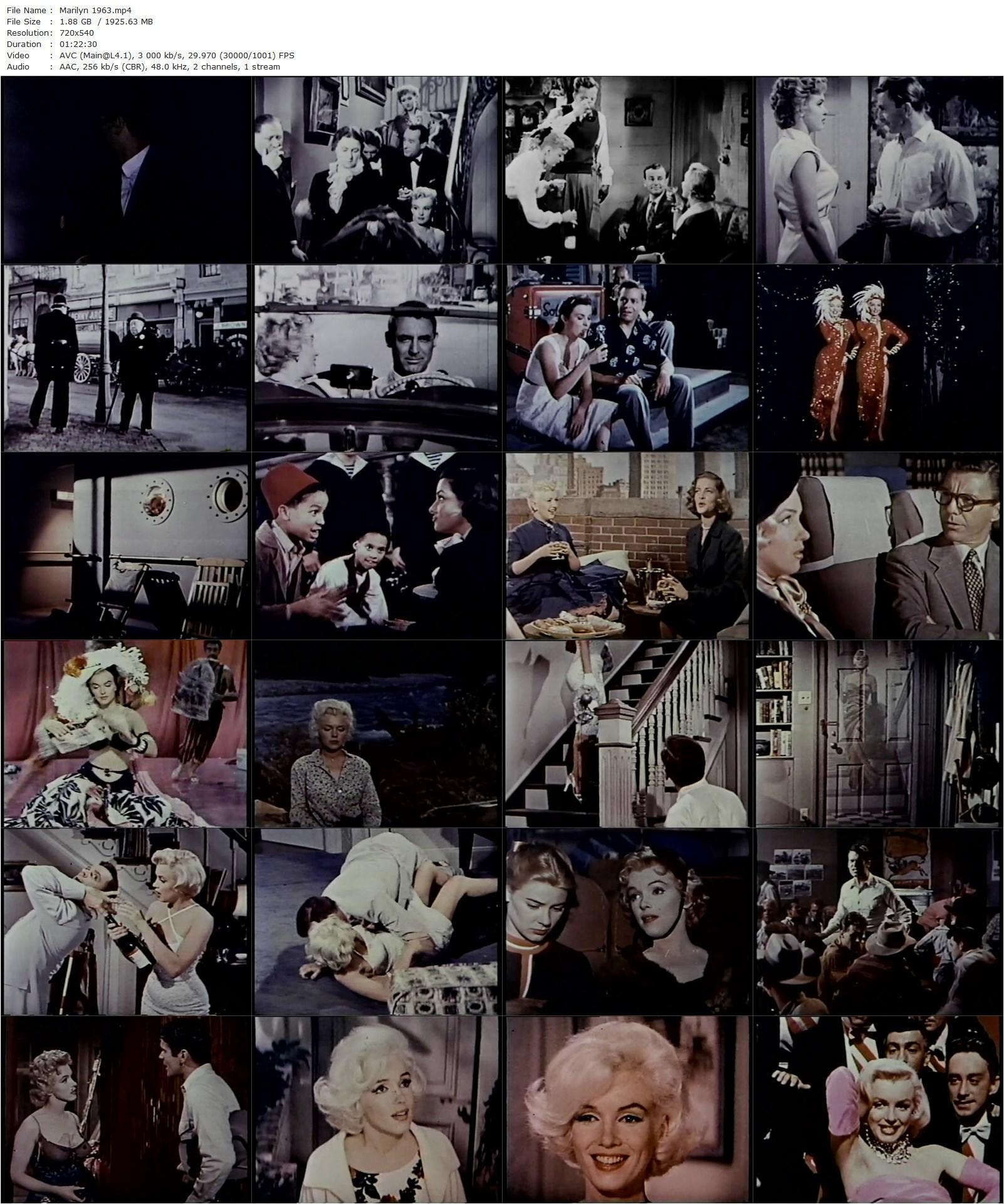 Marilyn (1963) Henry Koster, Marilyn Monroe, Rock Hudson, Lauren Bacall-poster