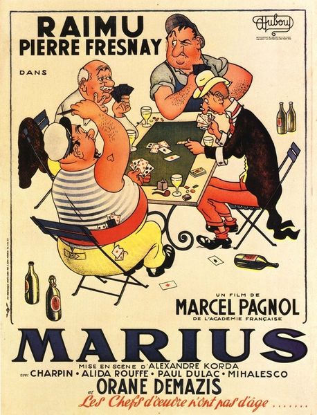 Marius (1931) Alexander Korda, Raimu, Pierre Fresnay, Fernand Charpin, Comedy, Drama, Romance