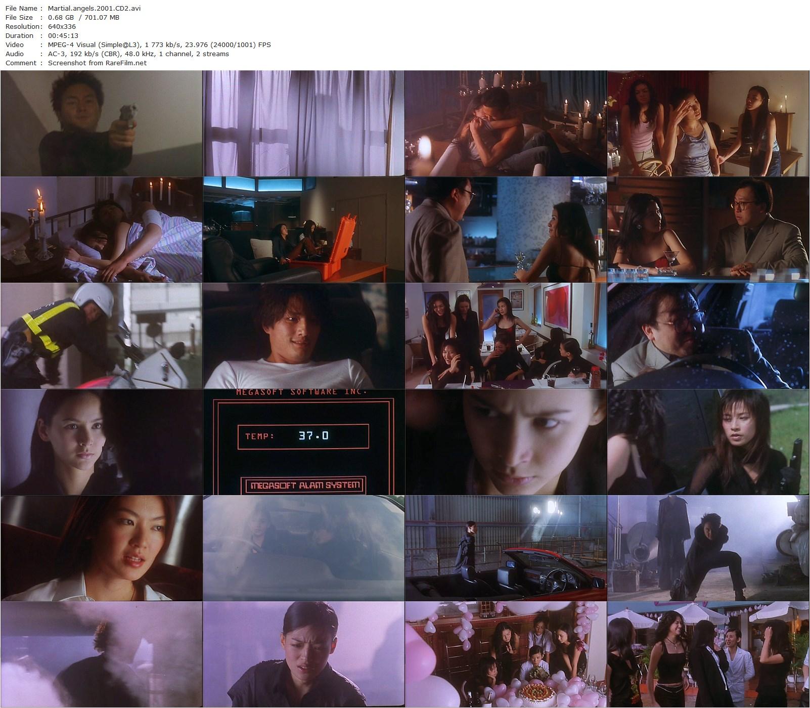 Martial Angels (2001) Clarence Fok, Julian Cheung-poster