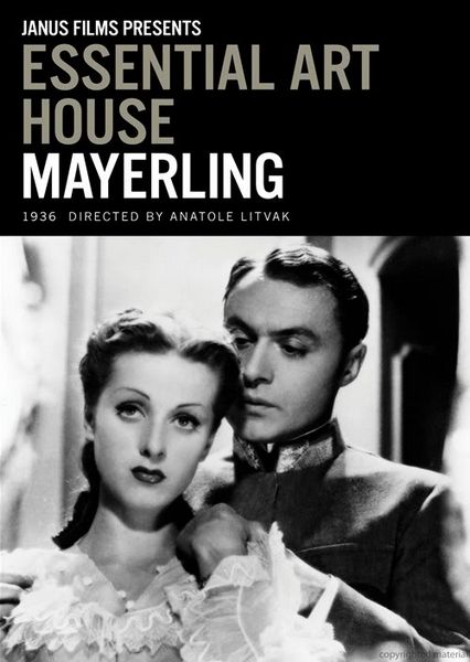 Mayerling (1936) Anatole Litvak, Charles Boyer, Danielle Darrieux, Marthe Régnier